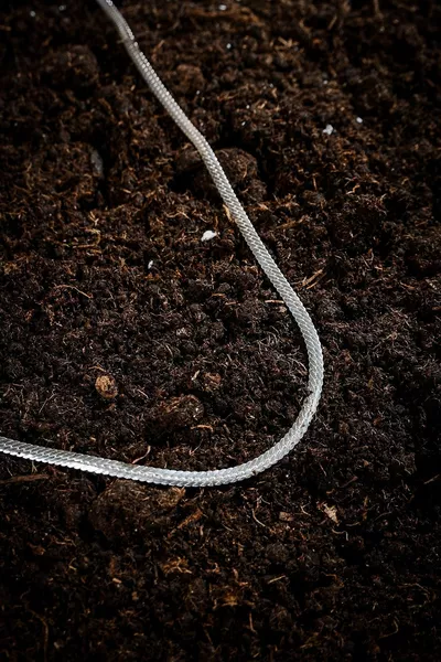 Сребърно колие с рибена кост, проба сребро, модел рибена кост, унисекс верижка