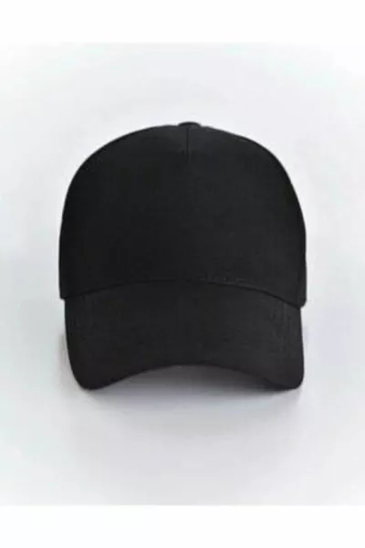 قبعة كاب سوداء بسيطة للجنسين للرجال والنساء
