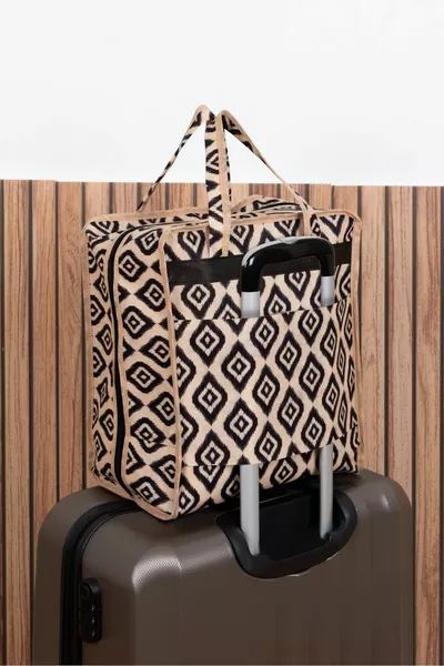 حقيبة سفر بوهيمية فاخرة للأحذية (حقيبة أمتعة)