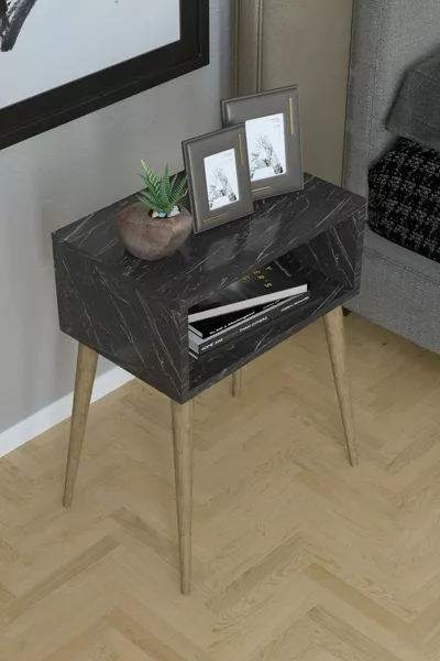 Комод Remaks Retro - черный мрамор