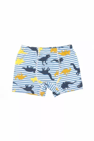Boys' Dinosaur Pattern % Cotton 3-pack Boxer