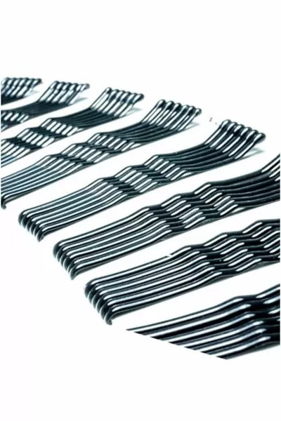 Black Wire Hair Clip Set