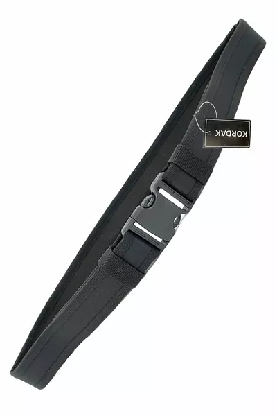 Black Thin Soldier Belt - Jöak Police Belt (4 cm wide)