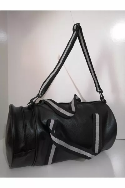 Спортивная сумка для фитнеса и путешествий из искусственной кожи