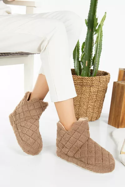 Женские домашние сапоги Panduf Домашняя обувь Толстая легкая подошва