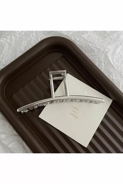 Grande Taille Argent Femmes Métal Loquet Fermoir 