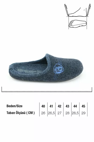 شتاء جندول رجالي شبشب منزلي