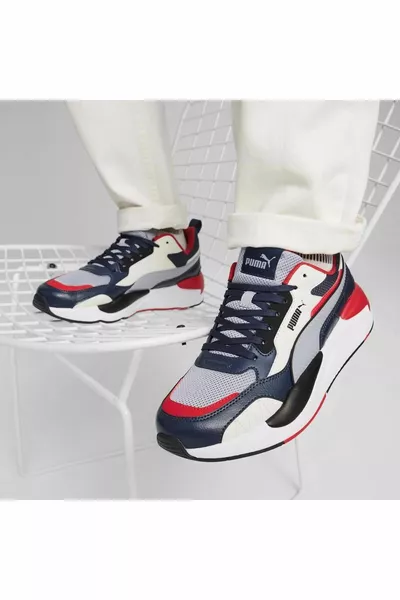 الأشعة السينية 2 مربع  سنيكرز رجالي أزرق كحلي