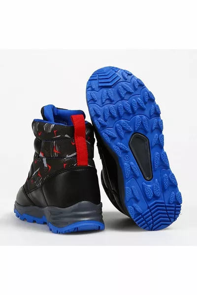 Stivali da neve neri da ragazzo