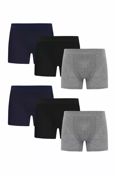 Boxer Homme Lycra 6 Pcs Premium Pack