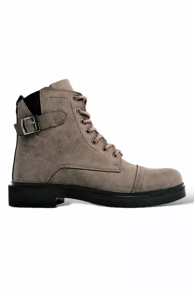 Herren Schnürstiefel mit Schnalle VISION