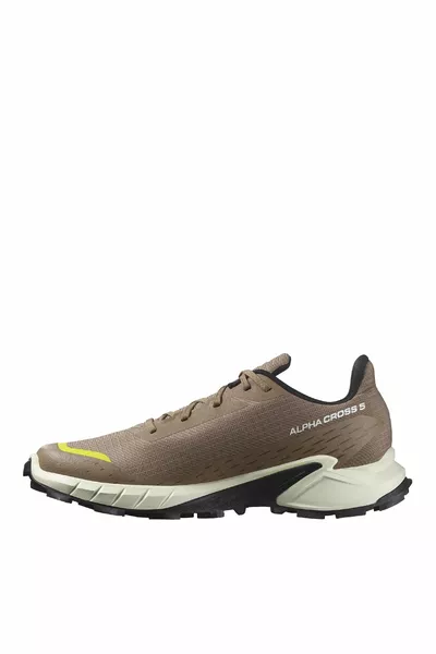 Chaussures de course Coffee pour hommes _ALPHACROSS 5