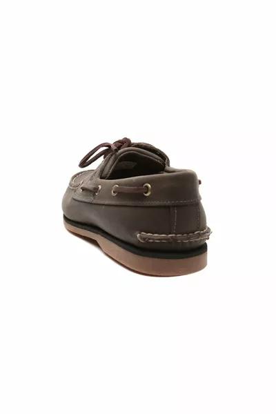 BOAT SHOE Men's Grey Boat Shoes - GER