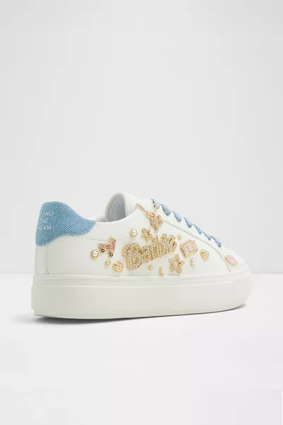 BARBIESTEP - Witte Dames Sneakers