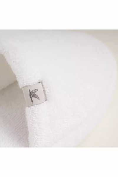 Pantoufles éponge % coton  Blanc - Série Noa