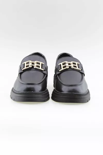 Mocassins Confort Noir Chaussures Femme