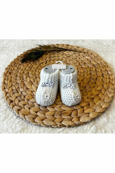 Baby Mädchen Junge Strick Stiefeletten