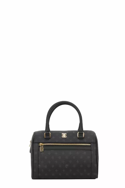 Zwarte Monogram Dames Schoudertas 