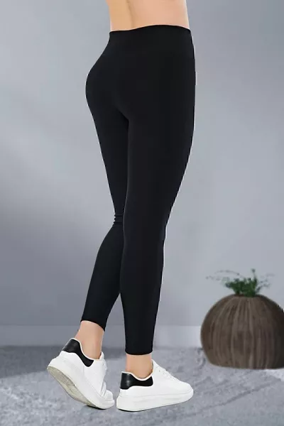 Женские гребенные лайкры Удобные длинные леггинсы