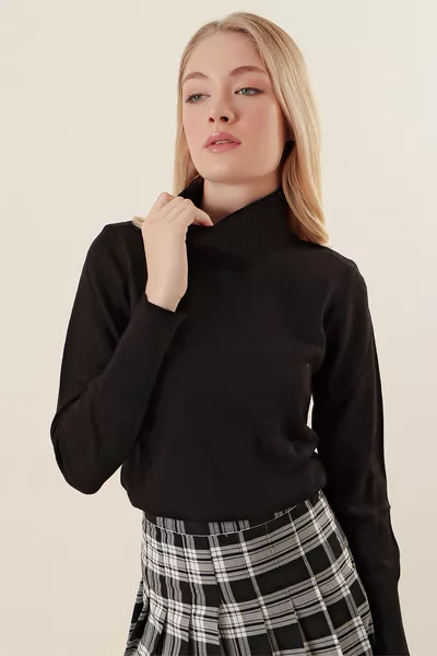 Maglione a collo a barca 