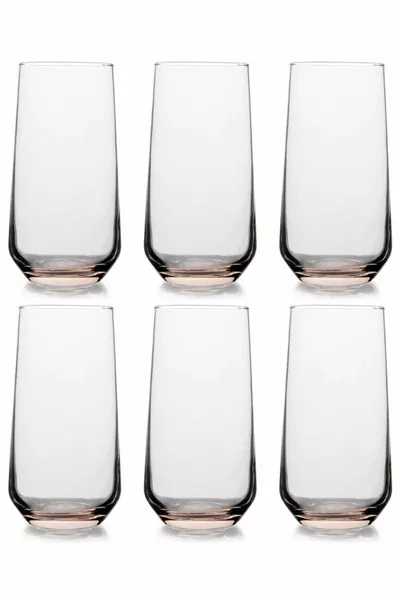 Allegra 6er-Set Getränkegläser  Pudfarbe