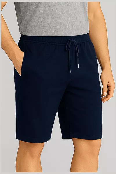 Short Bermuda bleu marine pour homme