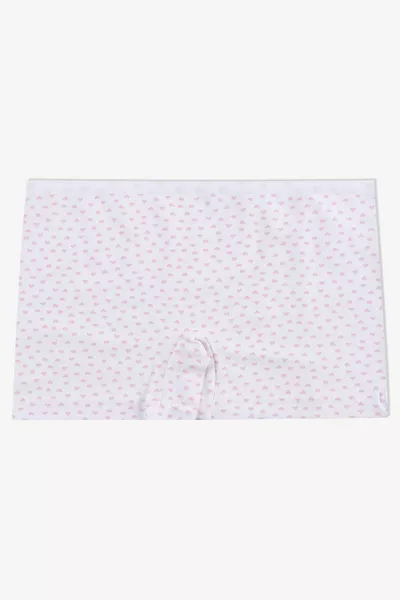 Mädchenunterhose 3er-Pack mit Teddybärmuster