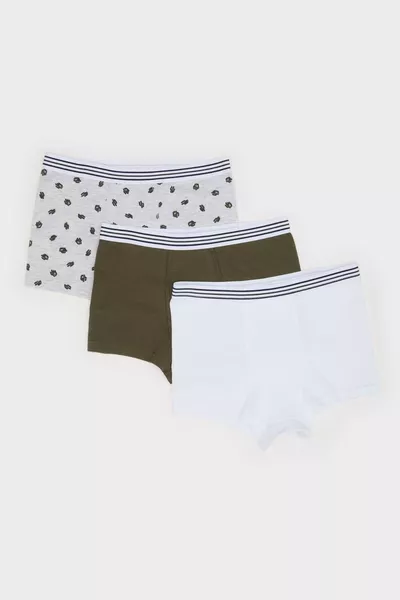 Jungen-Boxershorts 3er-Set mit Kaktusmuster SP
