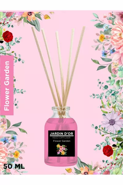 4-Piece Reed Diffuser Room Scent Set - Value Pack (PEACH-STRAWBERRY-LILAC-FLOWER GARDEN)
