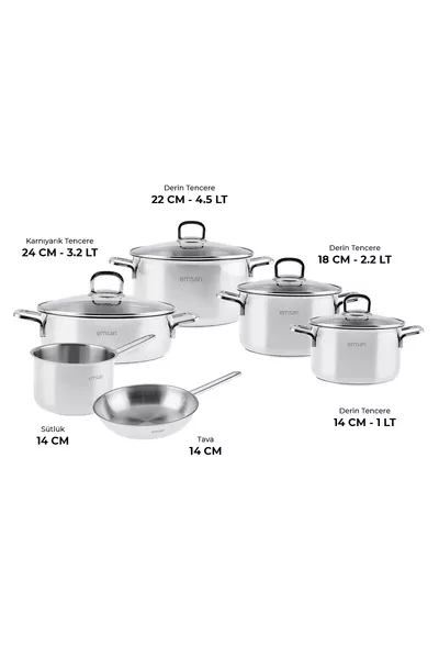 Cocinero Stainless Steel Wedding Set