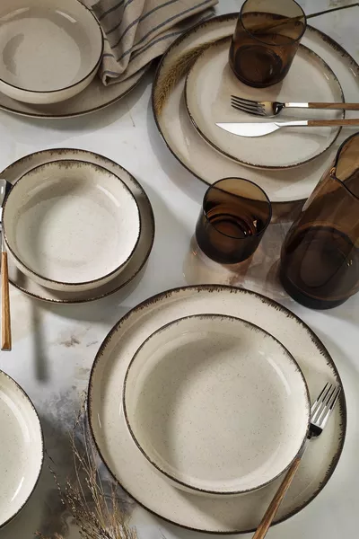 Набор для еды Moderna на 6 персон, цвет Корица