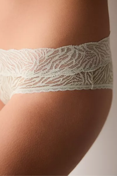 Элегантные светло-зеленые хипстерские трусы