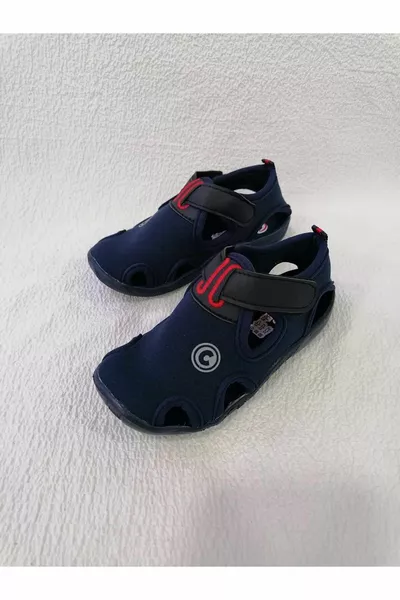 CLOTH FABRIC FLEXIBLE SOLE CHILDREN'S SANDALS (CAN BE USED IN THE SEA POOL)