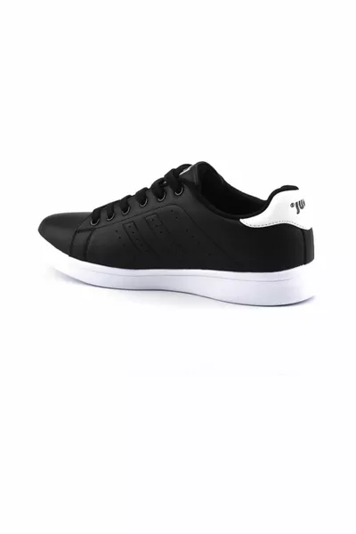 -c Noir Casual Walking Casual Sole Baskets pour hommes