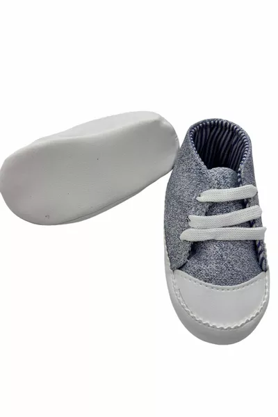 أحذية أطفال رخامية / أربطة ناعمة غير قابلة للانزلاق المتسكعون / أحذية أطفال الخطوة الأولى