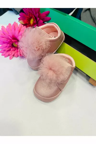 Bébé fille Spécial Journée-Fête-Extérieur- Tulle Velcro Chaussures Orthopédiques