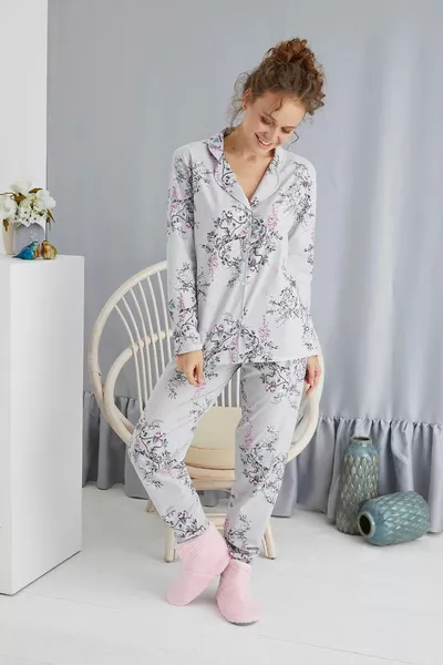 ENSEMBLE PYJAMA BOUTONNÉ
