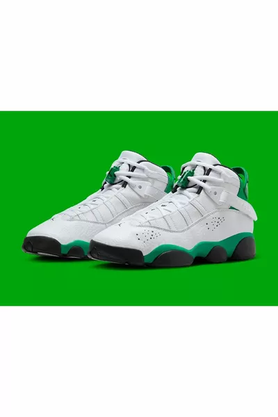 Jordan 6 Rings Herren Weiße Basketballschuhe