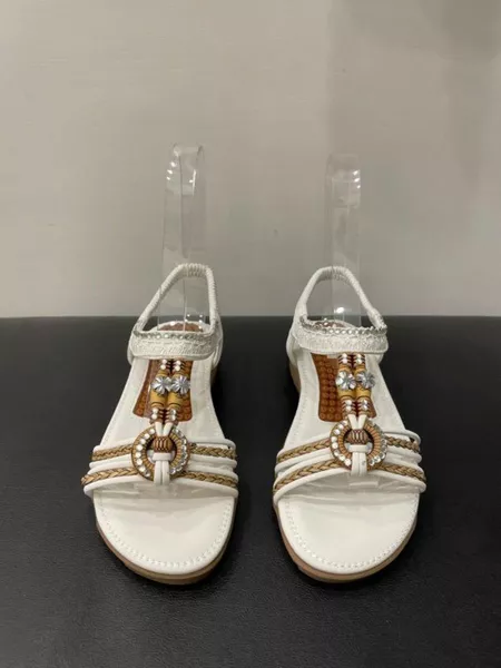 المرأة حجر مريح نعل الصنادل المطاطية