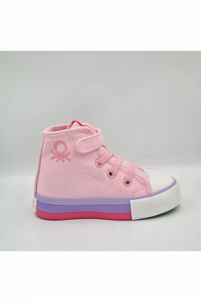 Benetton  Pink Girls (Baby First Step) Sneaker Sneakers alla caviglia