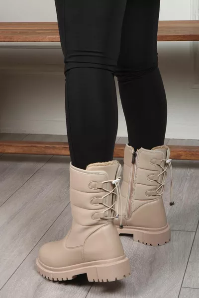 Stivali da neve con suola antiscivolo da ortopedia invernale da donna impermeabile garantito 