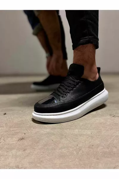 Маратонки Обувки Черно-бяла подметка