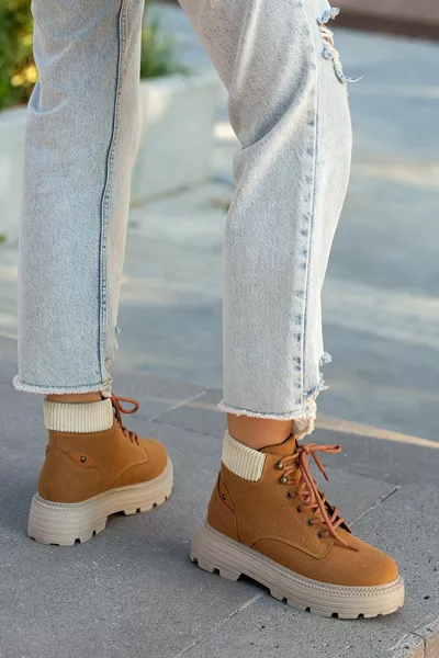 الخردل القط الدانتيل متابعة أحذية نسائية مفصلة