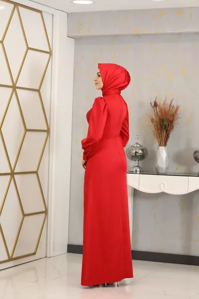 كم بالون حكاية خرافية الحجاب مساء اللباس الأحمر