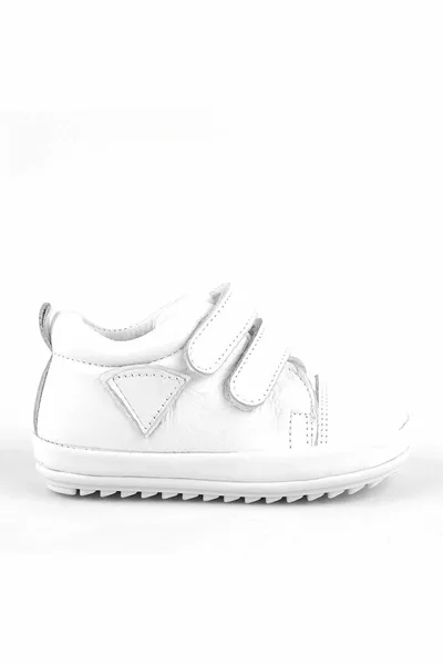 Scrat جلد طبيعي أبيض الخطوة الأولى الأحذية