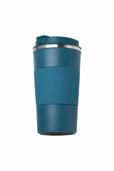  Waterproof Steel  Ml Anti Slip Elastic Thermos Cup Mug Car Coffee Tea Thermos 