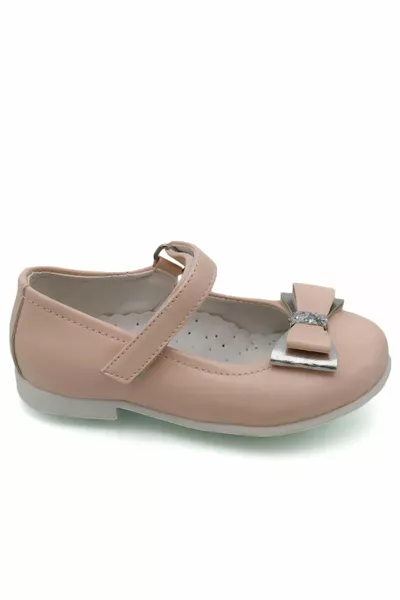 القوس حجر التفاصيل الطفل الباليه الشقق مسحوق الوردي