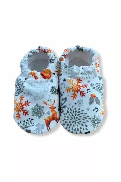 جوارب الأطفال منقوشة للعام الجديد