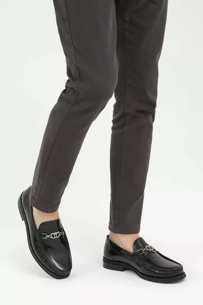 حذاء كلاسيكي جلد طبيعي للرجال   Erk Ayk /