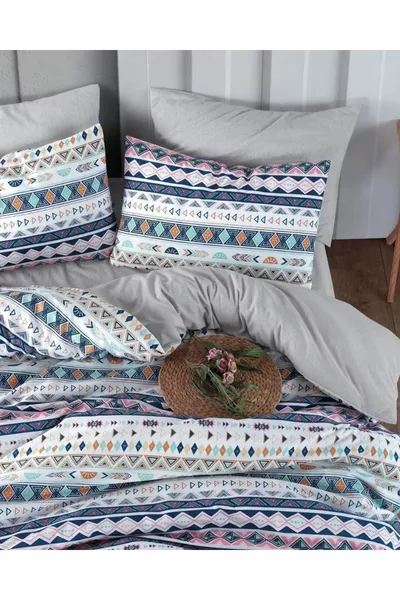 Комплект постельного белья Sheri Basic для двухспальной кровати, 1 наволочка (пододеяльник)  см x  см, материал: % хлопок.